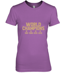 Us women's soccer team win world champions 4 four title 2019 Women's Premium T-Shirt Women's Premium T-Shirt - jonhlittlestore88