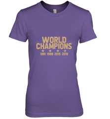 Us women's soccer team win world champions 4 four title 2019 Women's Premium T-Shirt Women's Premium T-Shirt - jonhlittlestore88