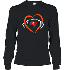 NFL Tampa Bay Buccaneers Heart Love Football Long Sleeve T-Shirt Long Sleeve T-Shirt - jonhlittlestore88