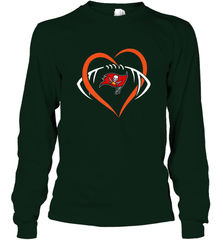 NFL Tampa Bay Buccaneers Heart Love Football Long Sleeve T-Shirt Long Sleeve T-Shirt - jonhlittlestore88