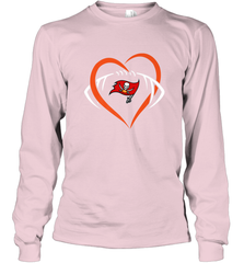 NFL Tampa Bay Buccaneers Heart Love Football Long Sleeve T-Shirt Long Sleeve T-Shirt - jonhlittlestore88