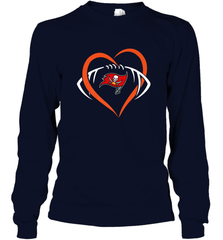 NFL Tampa Bay Buccaneers Heart Love Football Long Sleeve T-Shirt Long Sleeve T-Shirt - jonhlittlestore88
