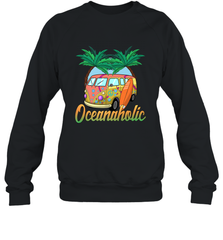 Retro Surfer Love Surfing Beach Party Tropical Vacay Crewneck Sweatshirt Crewneck Sweatshirt - jonhlittlestore88