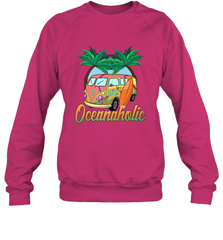Retro Surfer Love Surfing Beach Party Tropical Vacay Crewneck Sweatshirt Crewneck Sweatshirt - jonhlittlestore88