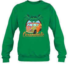 Retro Surfer Love Surfing Beach Party Tropical Vacay Crewneck Sweatshirt Crewneck Sweatshirt - jonhlittlestore88