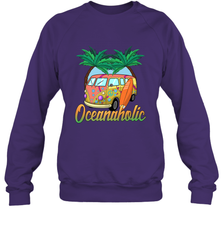 Retro Surfer Love Surfing Beach Party Tropical Vacay Crewneck Sweatshirt Crewneck Sweatshirt - jonhlittlestore88