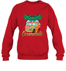 Retro Surfer Love Surfing Beach Party Tropical Vacay Crewneck Sweatshirt Crewneck Sweatshirt - jonhlittlestore88