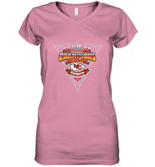 Champions Kansas City Chiefs NFL Women's V-Neck T-Shirt Women's V-Neck T-Shirt - jonhlittlestore88