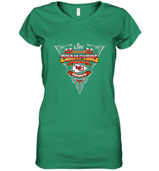 Champions Kansas City Chiefs NFL Women's V-Neck T-Shirt Women's V-Neck T-Shirt - jonhlittlestore88