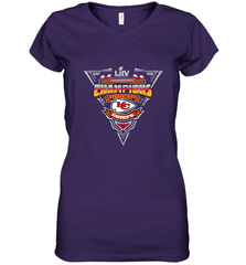 Champions Kansas City Chiefs NFL Women's V-Neck T-Shirt Women's V-Neck T-Shirt - jonhlittlestore88