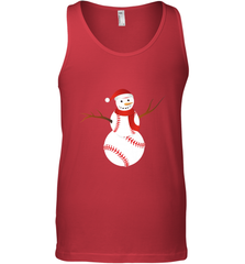 Snowman Baseball Christmas Men's Tank Top Men's Tank Top - jonhlittlestore88