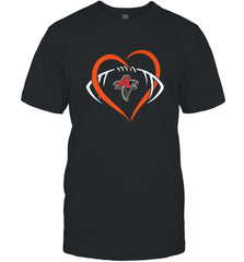 NFLAtlanta Falcons Heart Love Football Men's T-Shirt Men's T-Shirt - jonhlittlestore88