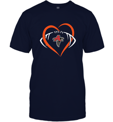 NFLAtlanta Falcons Heart Love Football Men's T-Shirt Men's T-Shirt - jonhlittlestore88