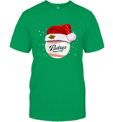 San Diego Padres Baseball Ball Christmas Santa Hat Xmas Sport Funny Snow Men's T-Shirt Men's T-Shirt - jonhlittlestore88