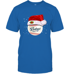 San Diego Padres Baseball Ball Christmas Santa Hat Xmas Sport Funny Snow Men's T-Shirt Men's T-Shirt - jonhlittlestore88