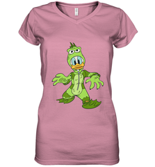 Disney Donald Duck Monster Halloween Costume Women's V-Neck T-Shirt Women's V-Neck T-Shirt - jonhlittlestore88