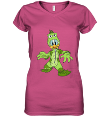 Disney Donald Duck Monster Halloween Costume Women's V-Neck T-Shirt Women's V-Neck T-Shirt - jonhlittlestore88