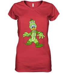Disney Donald Duck Monster Halloween Costume Women's V-Neck T-Shirt Women's V-Neck T-Shirt - jonhlittlestore88