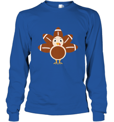 Funny Football Turkey Fall Thanksgiving Football Long Sleeve T-Shirt Long Sleeve T-Shirt - jonhlittlestore88