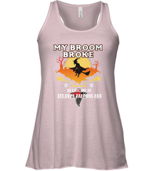 Broom Broke So I Became An Atlanta Falcons Fan  NFL Halloween Costume Women's Racerback Tank Women's Racerback Tank - jonhlittlestore88