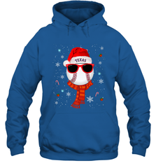 Texas Rangers Logo Christmas Baseball Player Glasses Santa Hat Pajama Gift Hooded Sweatshirt Hooded Sweatshirt - jonhlittlestore88