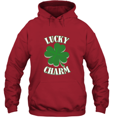 Lucky Charm Novelty St Patricks Day shirt Hooded Sweatshirt Hooded Sweatshirt - jonhlittlestore88