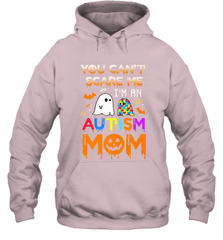 You Can't Scare Me I'm An Autism Mom Ghost Awareness Funny Hooded Sweatshirt Hooded Sweatshirt - jonhlittlestore88