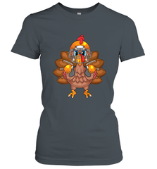 Cool Turkey Football Feathers Funny Thanksgiving Sports Gift Women's T-Shirt Women's T-Shirt - jonhlittlestore88