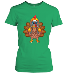 Cool Turkey Football Feathers Funny Thanksgiving Sports Gift Women's T-Shirt Women's T-Shirt - jonhlittlestore88