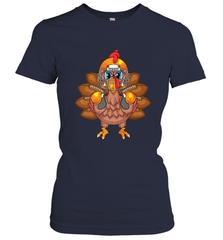 Cool Turkey Football Feathers Funny Thanksgiving Sports Gift Women's T-Shirt Women's T-Shirt - jonhlittlestore88