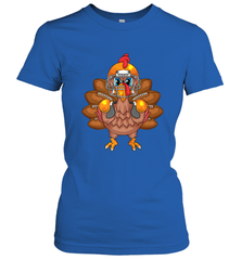 Cool Turkey Football Feathers Funny Thanksgiving Sports Gift Women's T-Shirt Women's T-Shirt - jonhlittlestore88