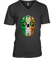 Sugar Skull Leprechaun T Shirt St Patricks Day Women Men Tee Men's V-Neck Men's V-Neck - jonhlittlestore88