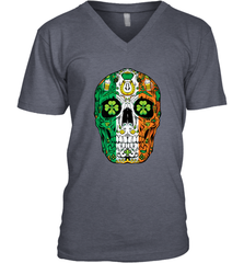 Sugar Skull Leprechaun T Shirt St Patricks Day Women Men Tee Men's V-Neck Men's V-Neck - jonhlittlestore88