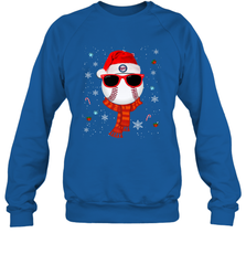 Minnesota Twins Logo Christmas Baseball Player Glasses Santa Hat Pajama Gift Crewneck Sweatshirt Crewneck Sweatshirt - jonhlittlestore88