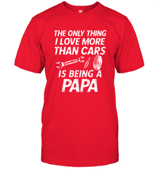 The only thing I love more than Cars is Being a Papa Funny Men's T-Shirt Apparel - jonhlittlestore88