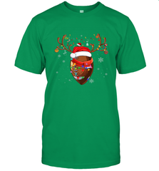 NFL Santa Hat American Football Reindeer Christmas Funny Sport Men's T-Shirt Men's T-Shirt - jonhlittlestore88