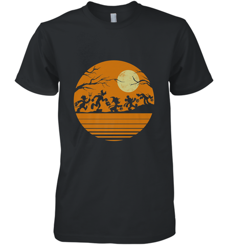 Disney Mickey Mouse and Friends Halloween Men's Premium T-Shirt Men's Premium T-Shirt / Black / XS Men's Premium T-Shirt - jonhlittlestore88