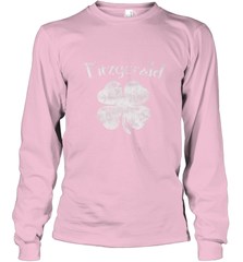 Vintage Fitzgerald Irish Shamrock St Patty's Day Long Sleeve T-Shirt Long Sleeve T-Shirt - jonhlittlestore88