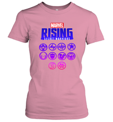 Marvel Rising Secret Warriors Hero Emblem Logo Women's T-Shirt Women's T-Shirt - jonhlittlestore88