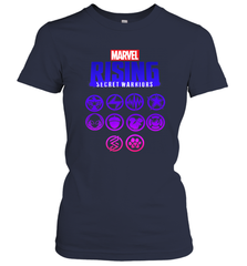 Marvel Rising Secret Warriors Hero Emblem Logo Women's T-Shirt Women's T-Shirt - jonhlittlestore88