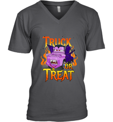 Disney Pixar Cars Halloween Vampire Truck Or Treat Men's V-Neck Men's V-Neck - jonhlittlestore88