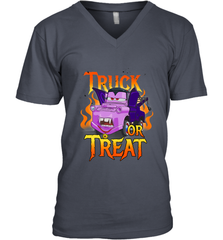 Disney Pixar Cars Halloween Vampire Truck Or Treat Men's V-Neck Men's V-Neck - jonhlittlestore88