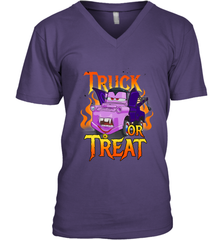 Disney Pixar Cars Halloween Vampire Truck Or Treat Men's V-Neck Men's V-Neck - jonhlittlestore88