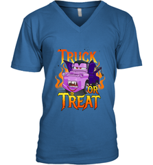 Disney Pixar Cars Halloween Vampire Truck Or Treat Men's V-Neck Men's V-Neck - jonhlittlestore88