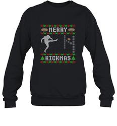 NFL Mens Funny Ugly Christmas Football Sport Team Kicker Gift Crewneck Sweatshirt