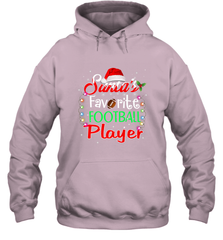 NFL Santa's Favorite Football Player Xmas Light Hat Christmas Hooded Sweatshirt Hooded Sweatshirt - jonhlittlestore88