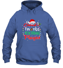 NFL Santa's Favorite Football Player Xmas Light Hat Christmas Hooded Sweatshirt Hooded Sweatshirt - jonhlittlestore88