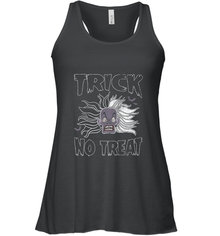 Disney Dalmatians Cruella Trick No Treat Halloween Women's Racerback Tank Women's Racerback Tank / Black / XS Women's Racerback Tank - jonhlittlestore88