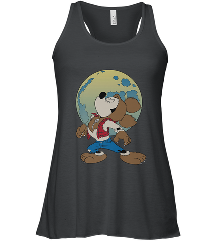 Disney Mickey Mouse Werewolf Halloween Costume Women's Racerback Tank Women's Racerback Tank / Black / XS Women's Racerback Tank - jonhlittlestore88