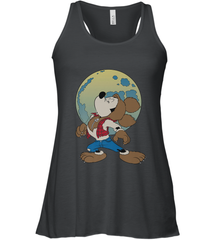 Disney Mickey Mouse Werewolf Halloween Costume Women's Racerback Tank Women's Racerback Tank - jonhlittlestore88